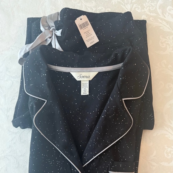 New with Tags Soma Embraceable long sleeve Pajama Set - Picture 2 of 7